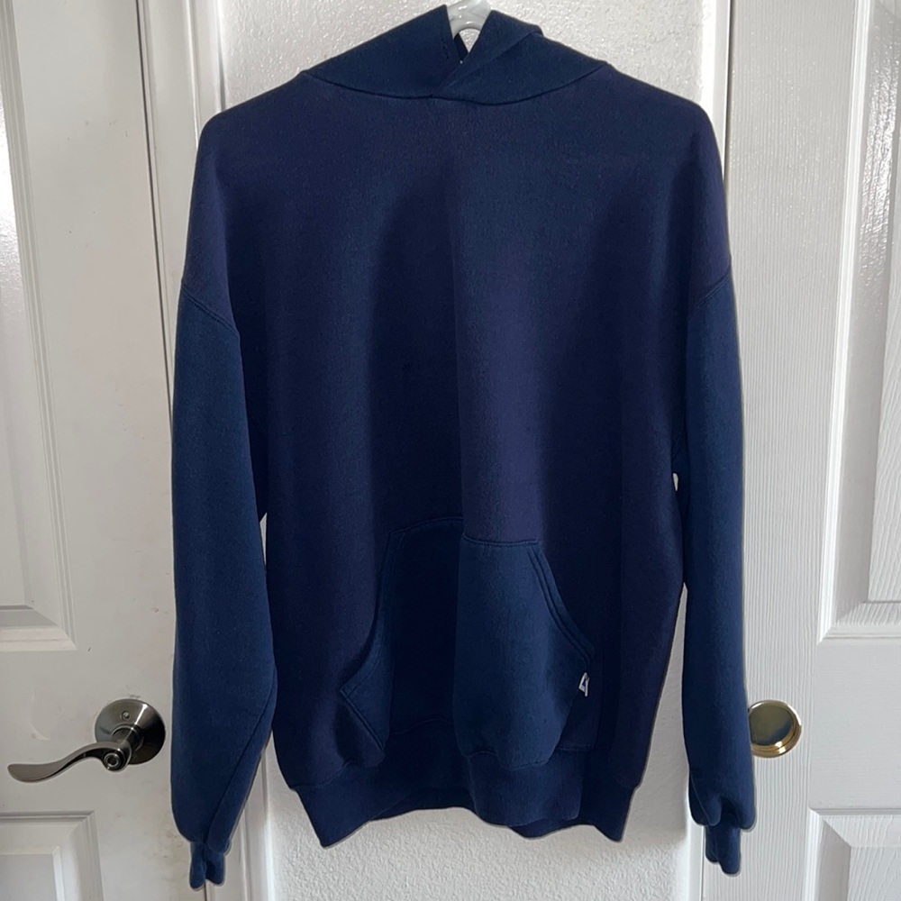 Vintage Russell athletic hoodie navy